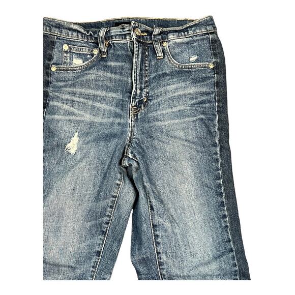 J.Crew J. Crew Vintage Straight Womens Jeans 27 Cropped Distressed - Picture 3 of 8